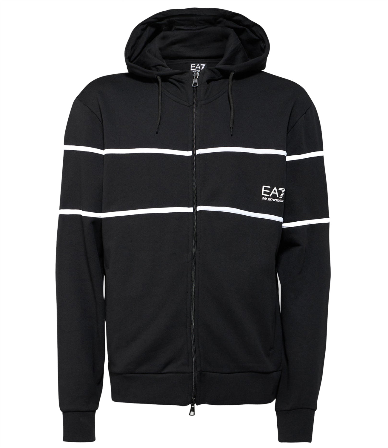 Ea7 Emporio Armani Felpa Uomo Mod. 6DPM81-PJTKZ 1200 BLACK Nero