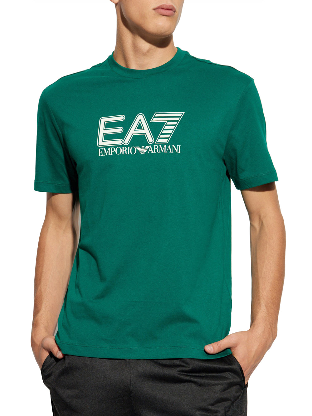 T-shirt Ea7 da Uomo - Verde
