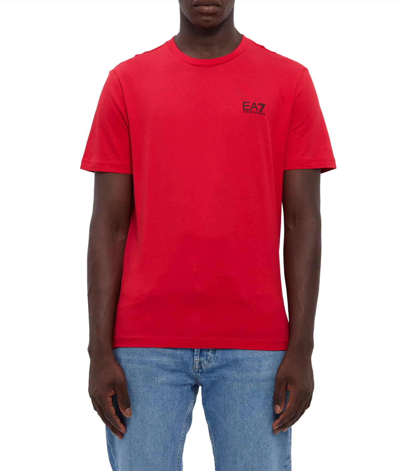 Ea7 Emporio Armani T-shirt Uomo Mod. 8NPT25-PJVPZ 1461 Salsa