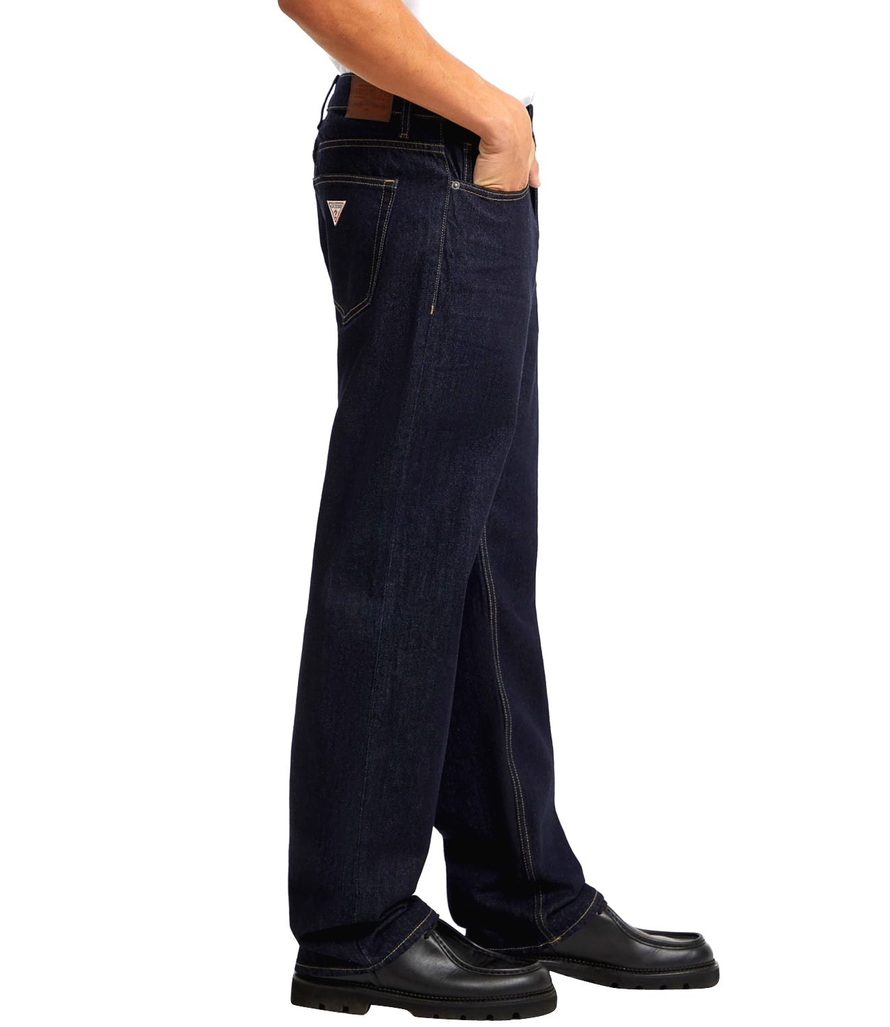 GUESS JEANS Jeans Uomo Mod. M4BAB3 D5EJ2 GJRI Denim Blu