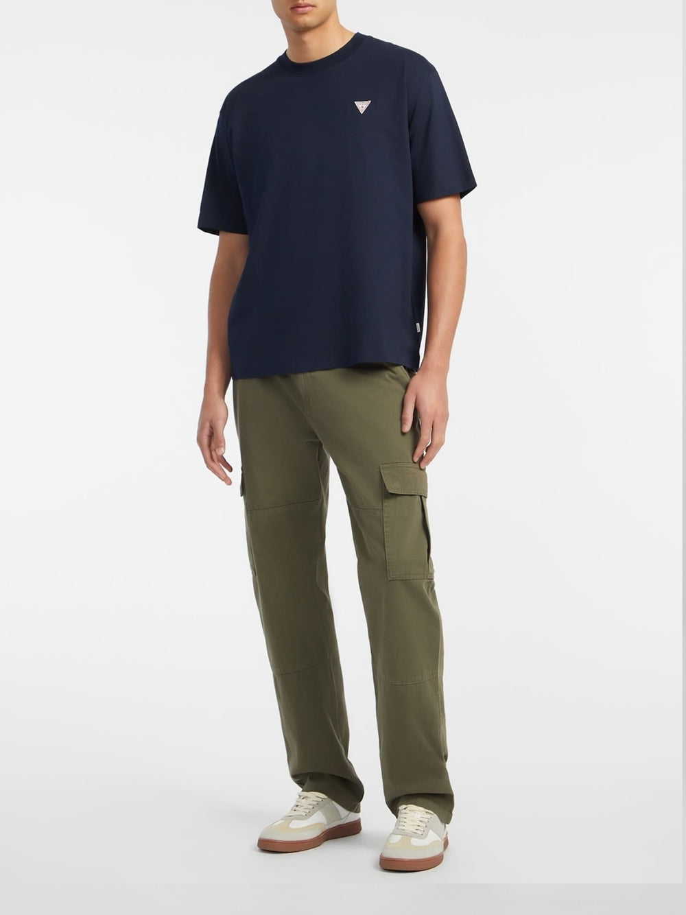 GUESS JEANS T-shirt Uomo Mod. M4YI46 K8FQ4 A71W Blu