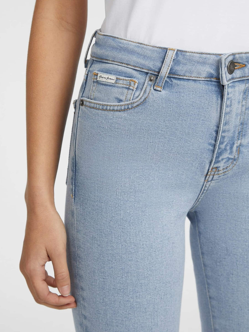 GUESS JEANS Jeans Donna Mod. W4YA92 D5CB3 L1GW Denim Blu