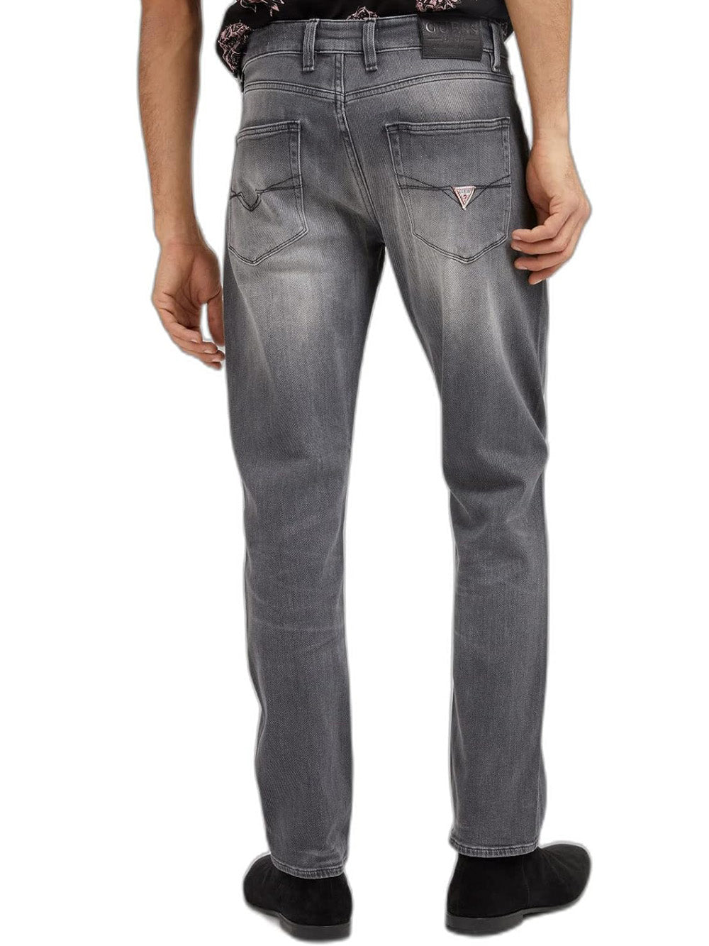 Guess Jeans Uomo Mod. M2YAN2 D4Q52 2CRG Antracite Grigio