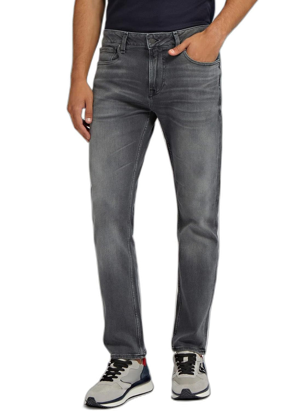 Guess Jeans Uomo Mod. M2YAN2 D4Q52 2CRG Antracite Grigio