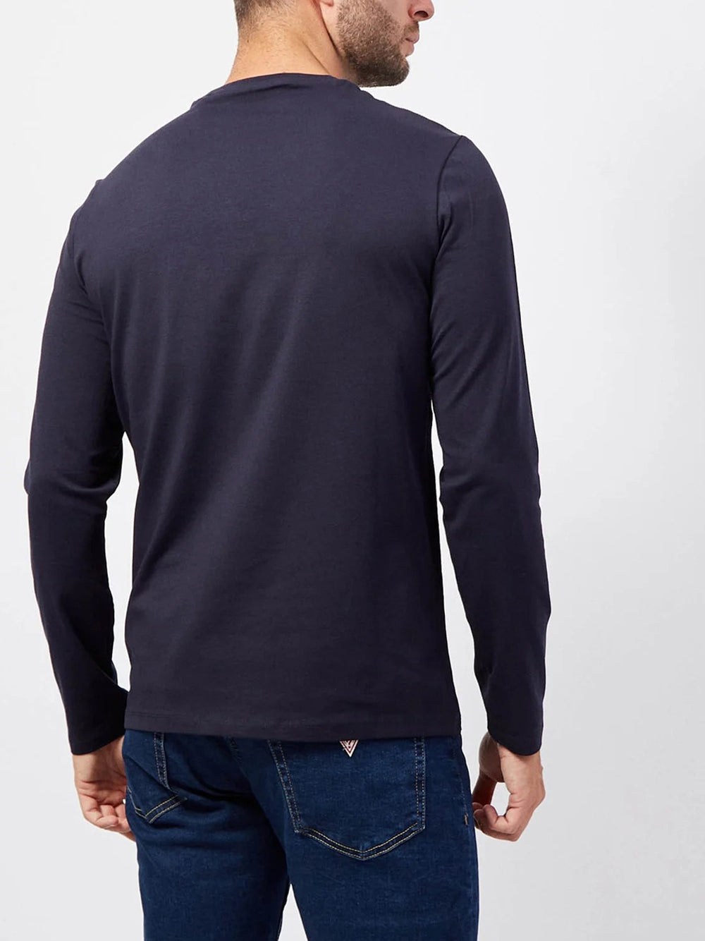 T-shirt Guess Iridesce da Uomo - Blu