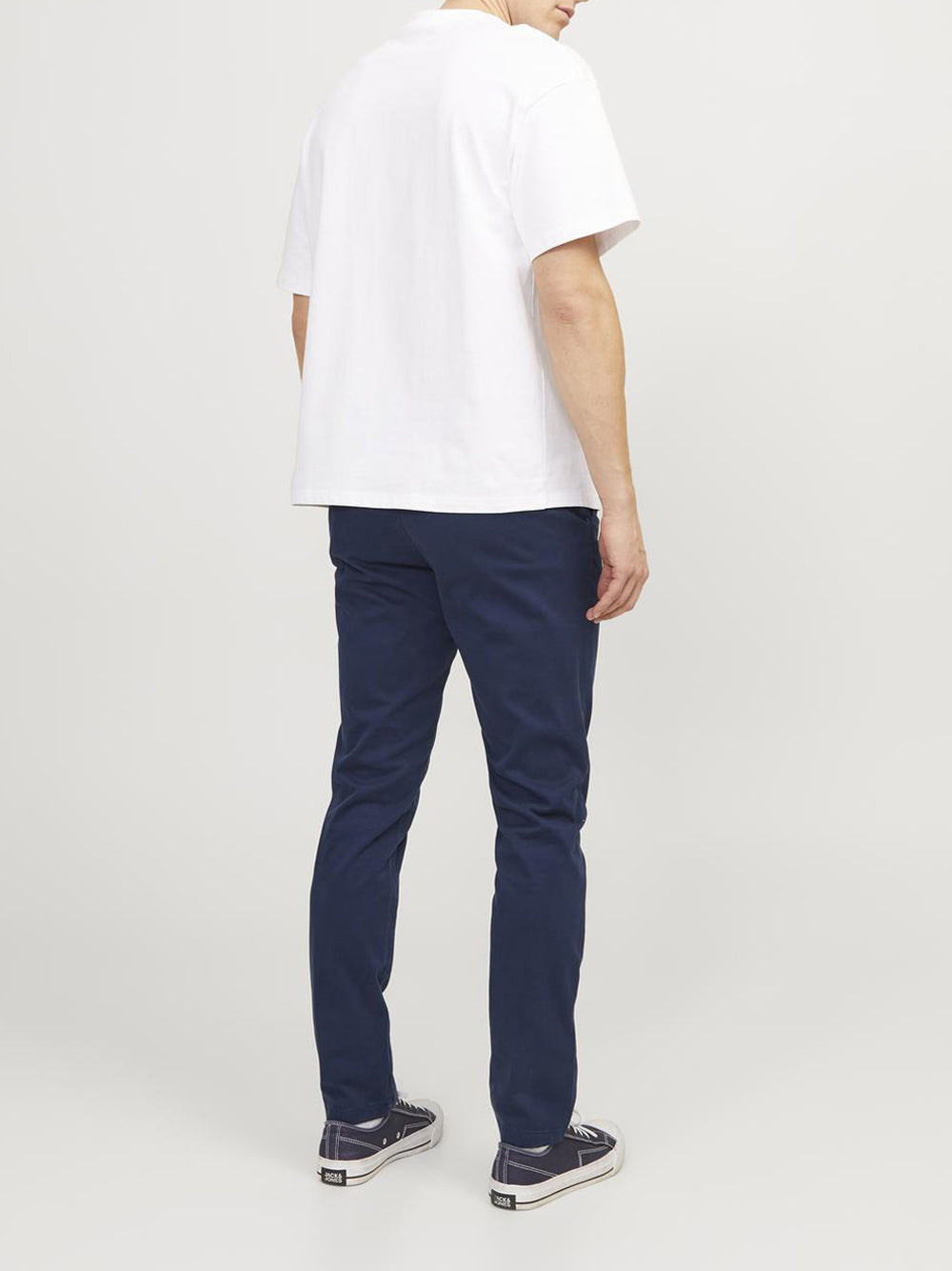 Pantalone Chino Jack e Jones Tmarco Bowie da Uomo - Blu