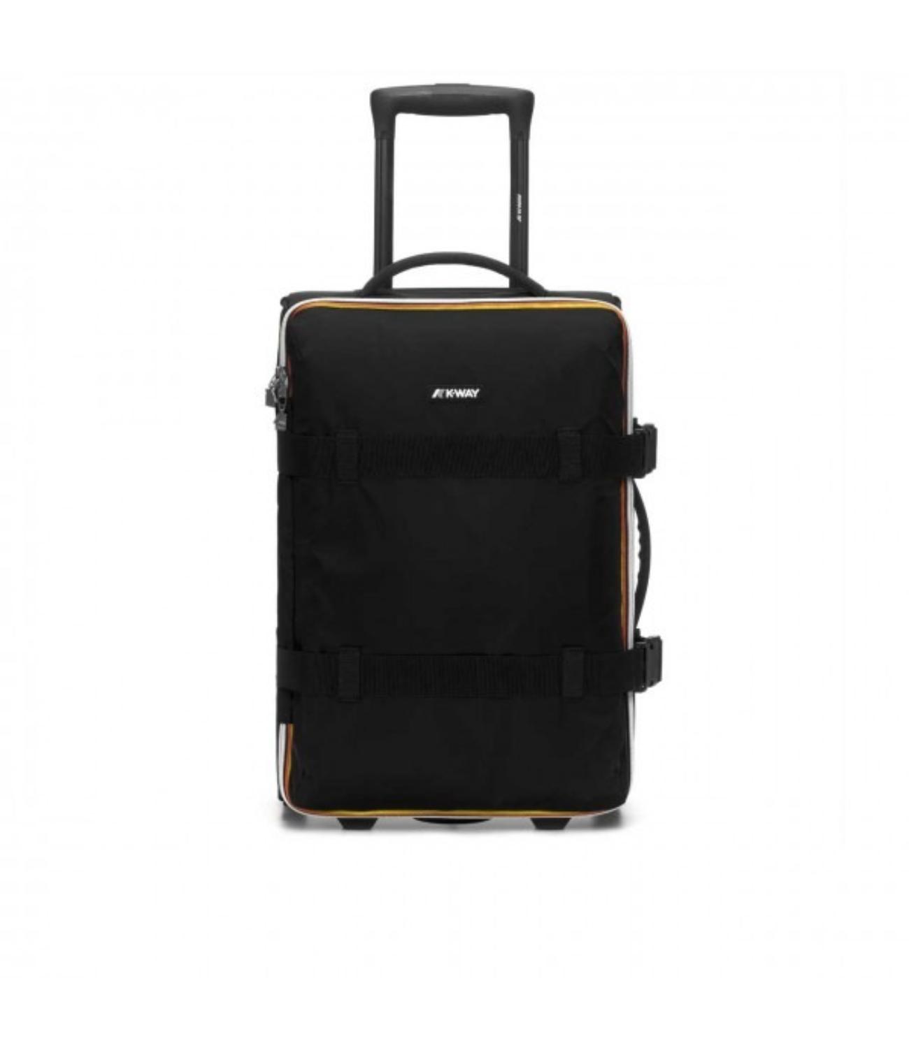 K-Way Trolley Blossac S UNISEX Mod. K2127IW Y05 Black Pure-Black Pur