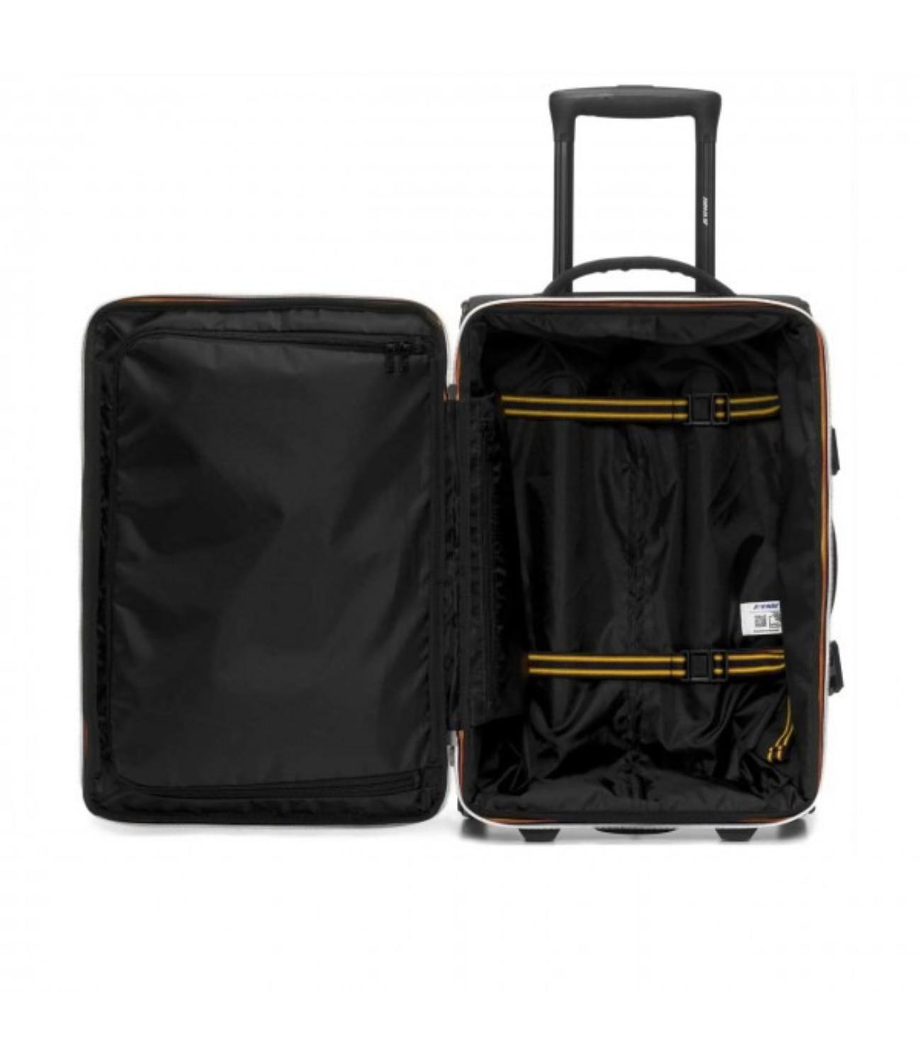 K-Way Trolley Blossac S UNISEX Mod. K2127IW Y05 Black Pure-Black Pur