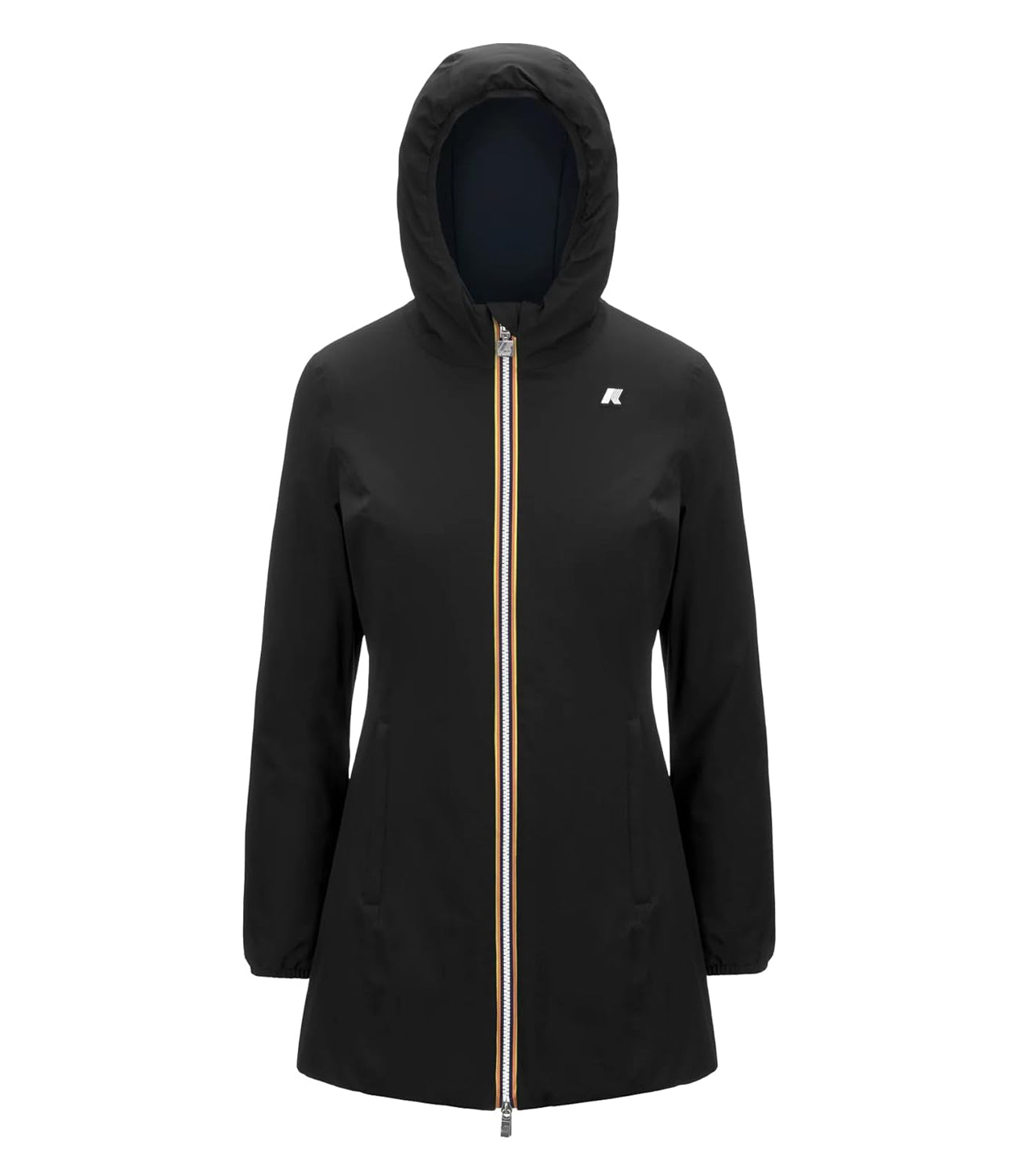 K-Way Giubbino Denise St Warm Double Donna Mod. K6128UW A3C Black-Blue Depth