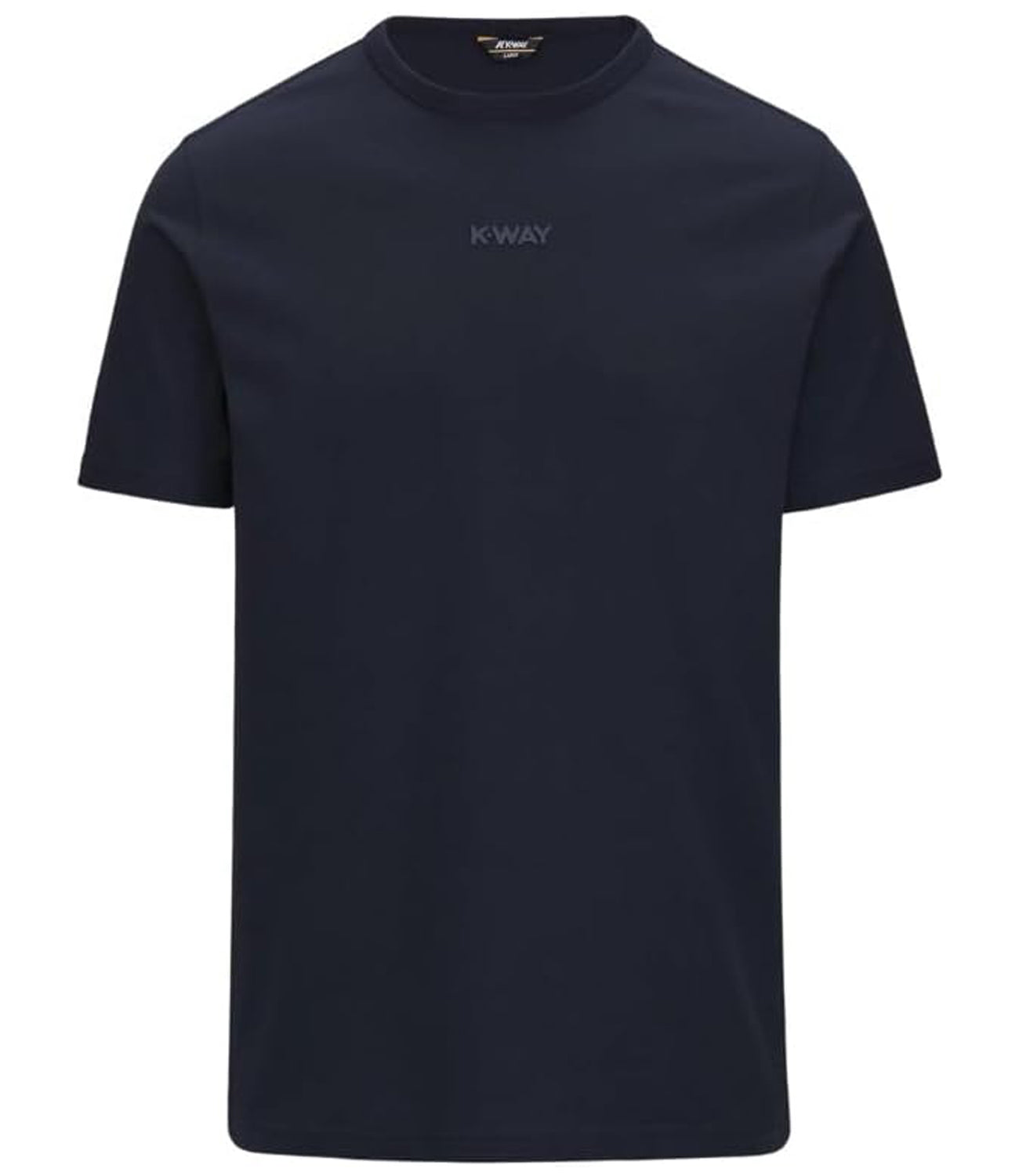 K-Way T-shirt Odom Js Peach Lettering Uomo Mod. K7124ZW K89 Blue depth Blu