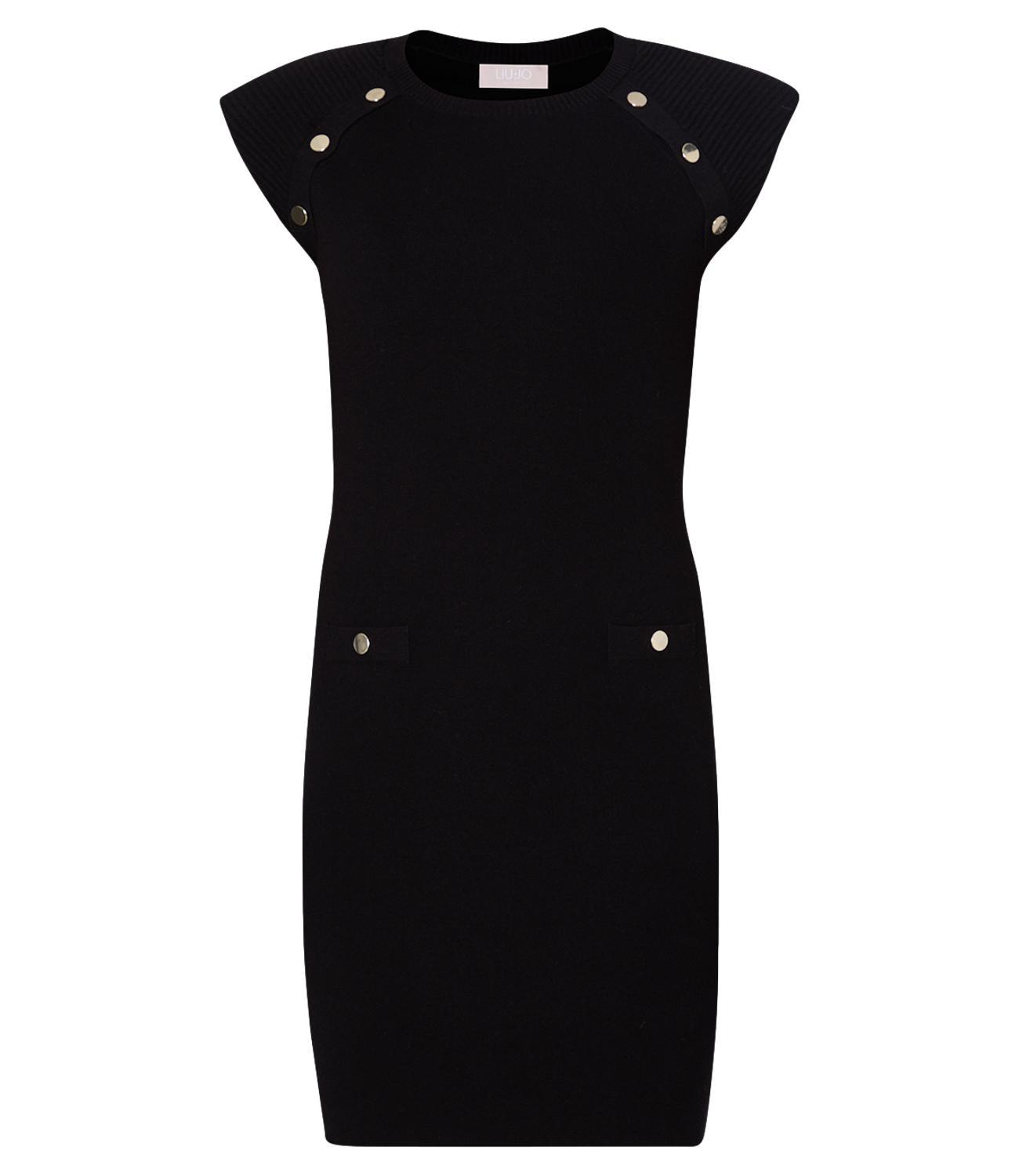 Liu Jo Liu Jo Vestito Ecs Abito Maglia Donna Mod. WF4012MS99E 22222 Nero