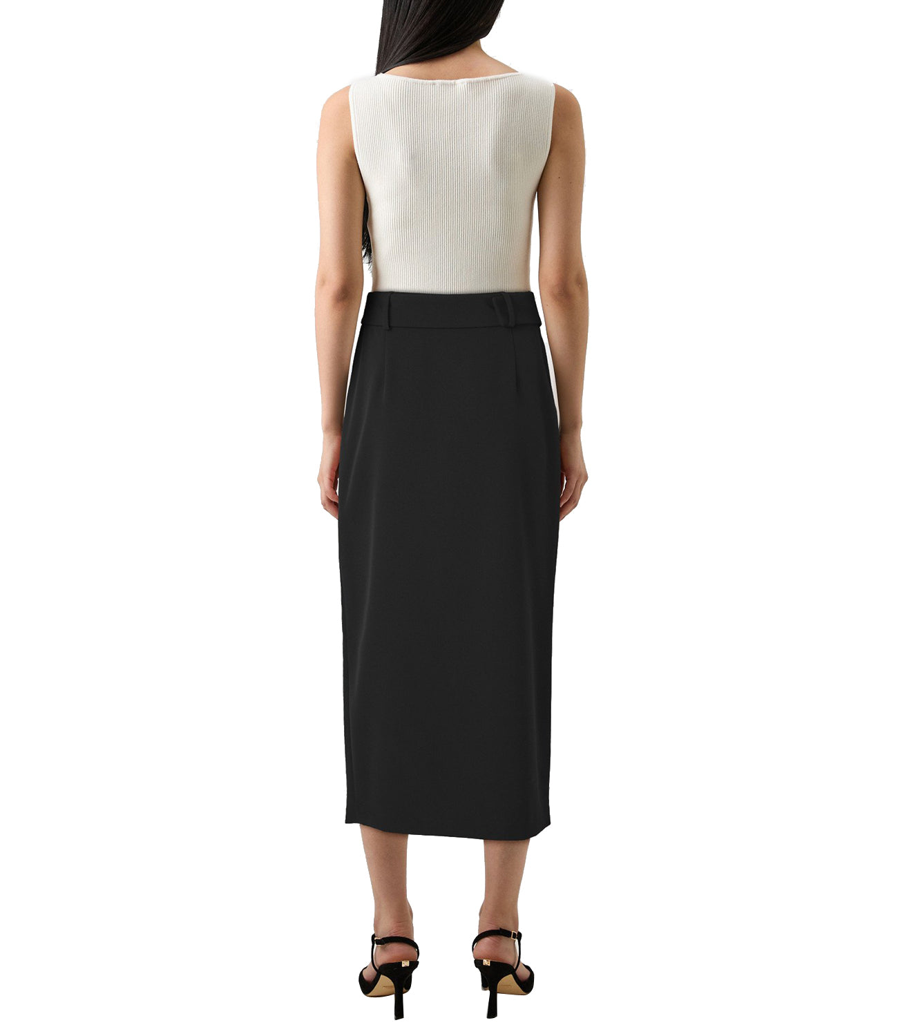 Liu Jo Liu Jo Gonna Longuette Ecs Gonna Lunga Zip Donna Mod. WF4277TS896 22222 Nero