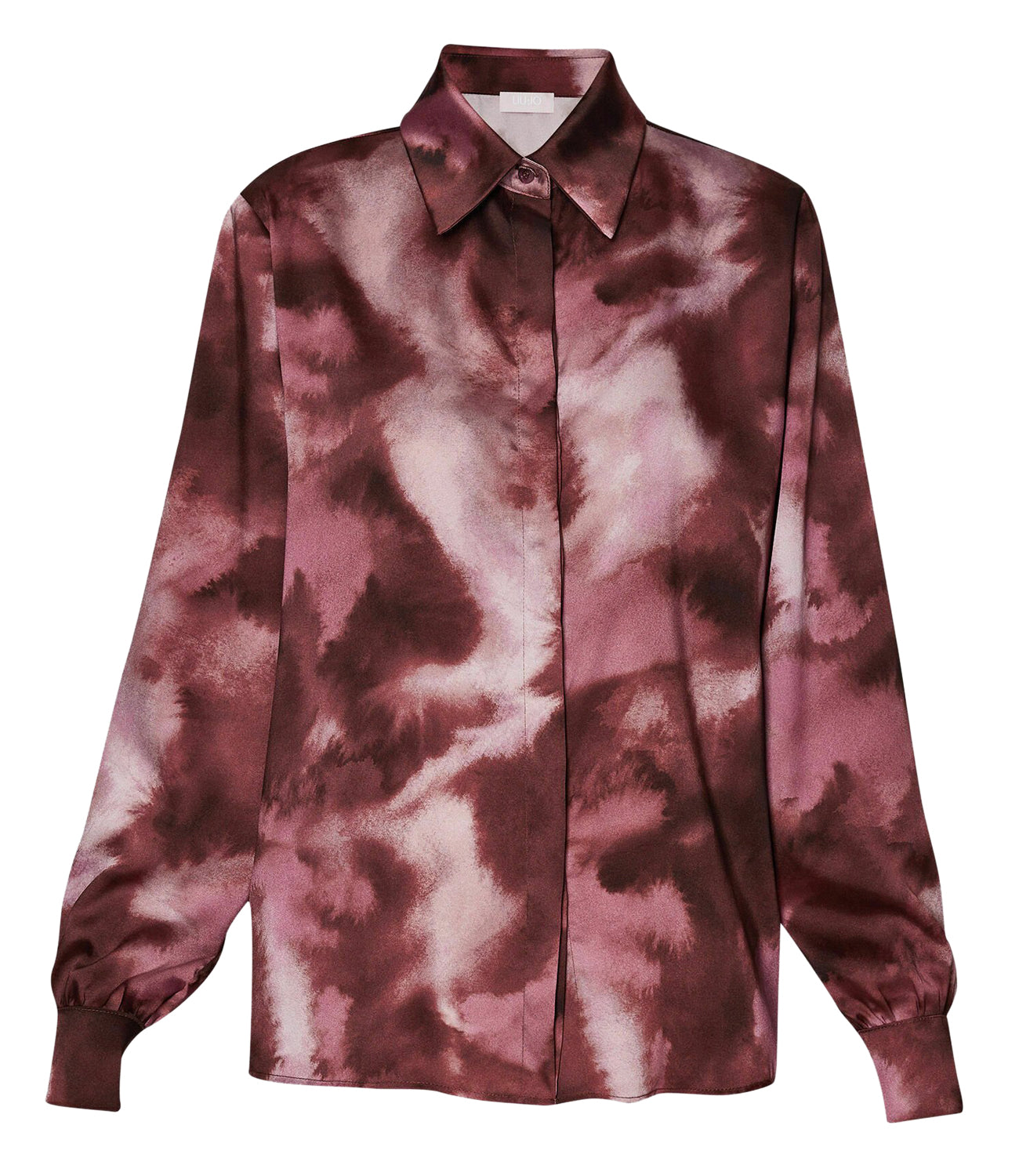 Liu Jo Liu Jo Camicia Camicia Ts Raso Viscosa M/L Donna Mod. WF4418T2735 N9872 Rose Clouds