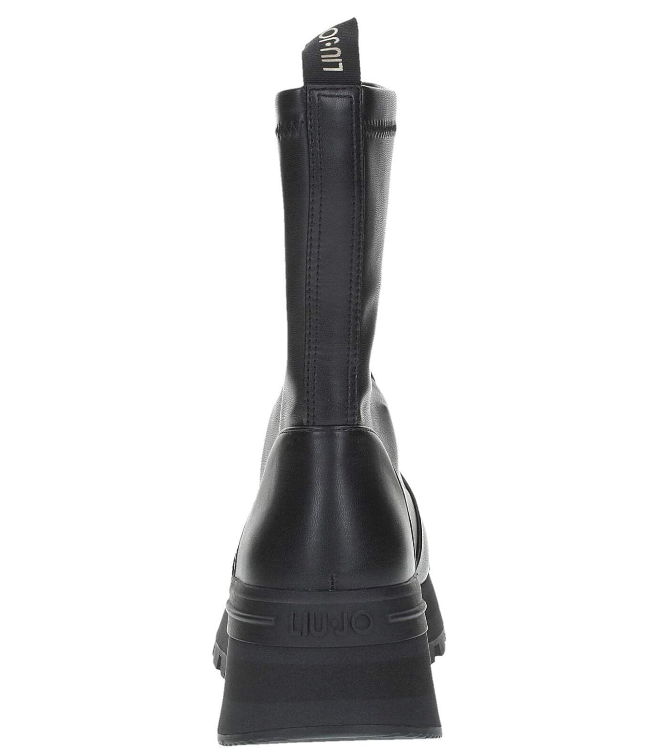 Liu Jo Liu Jo Sneakers AMAZING 22 - MID SNEAKER STRETCH SPREADING BLACK Donna Mod. BF4055 AMAZING22 EX046 22222 BLACK Nero