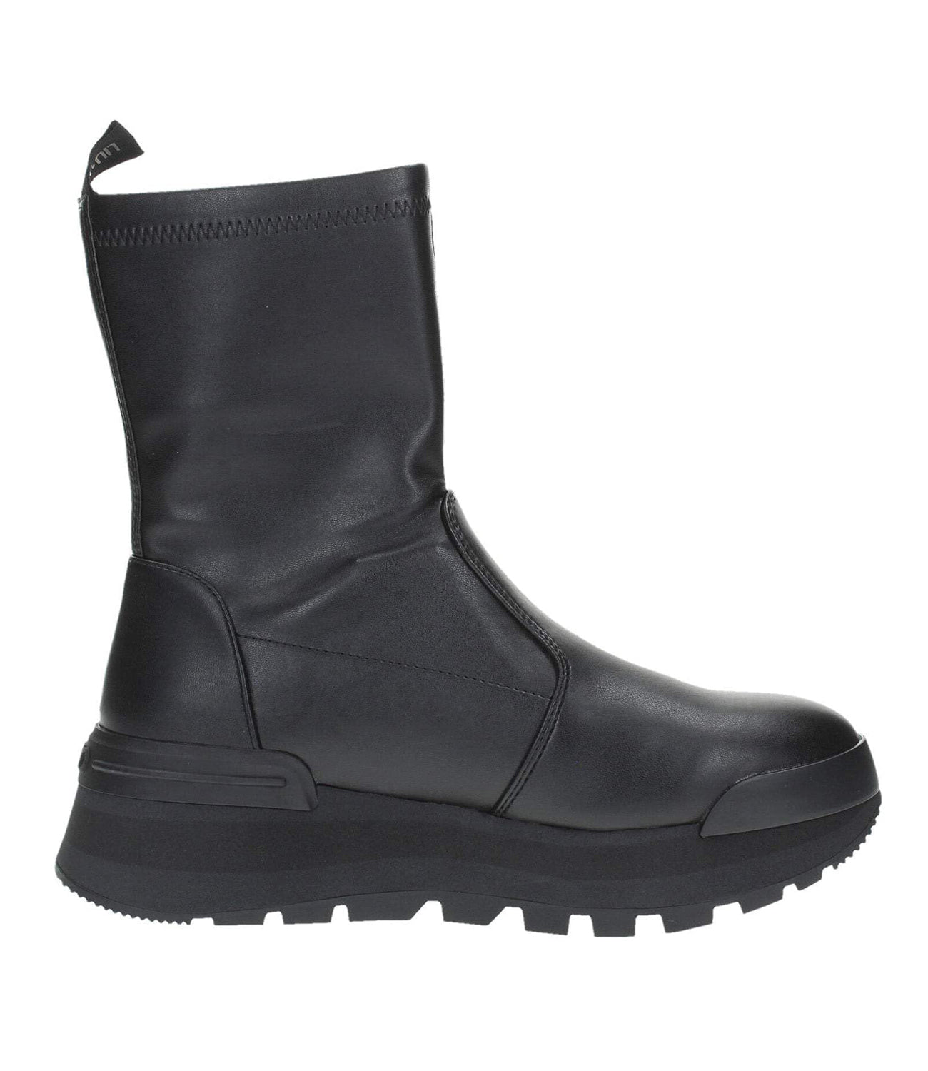 Liu Jo Liu Jo Sneakers AMAZING 22 - MID SNEAKER STRETCH SPREADING BLACK Donna Mod. BF4055 AMAZING22 EX046 22222 BLACK Nero