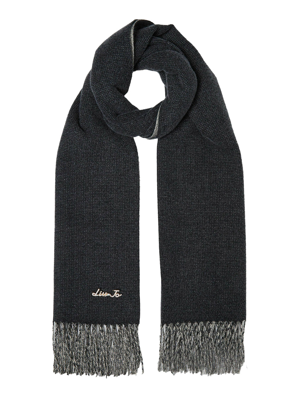 Liu Jo Liu Jo Stola Unito Con Spilla Donna Mod. 2F4008T0300 00071 Antracite Grigio