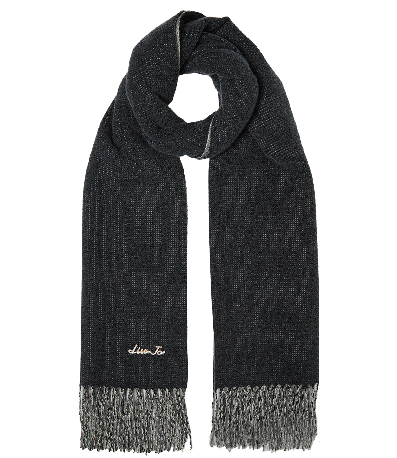 Liu Jo Liu Jo Stola Unito Con Spilla Donna Mod. 2F4008T0300 00071 Antracite Grigio