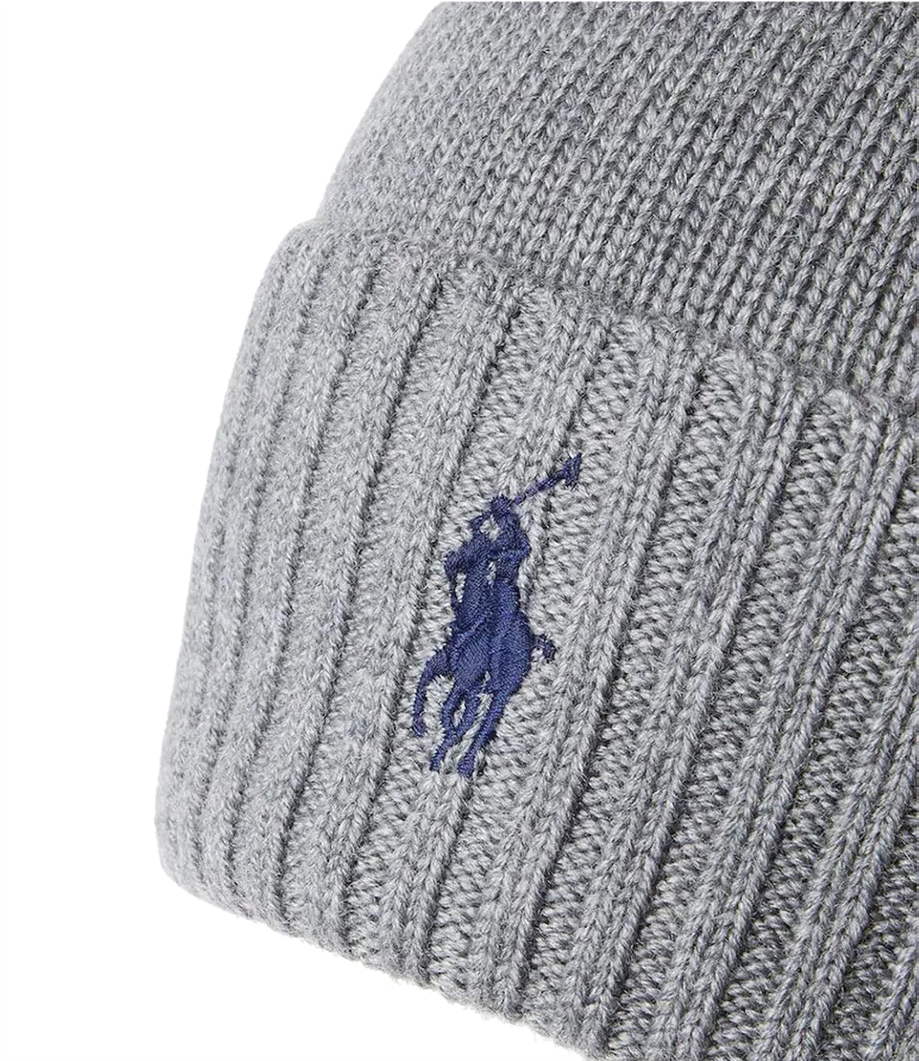 Ralph Lauren Polo Ralph Lauren Cappello 2/30 Merino Wl Rws-Hat UNISEX Mod. 710886137 FO HAT 003 GREY Grigio
