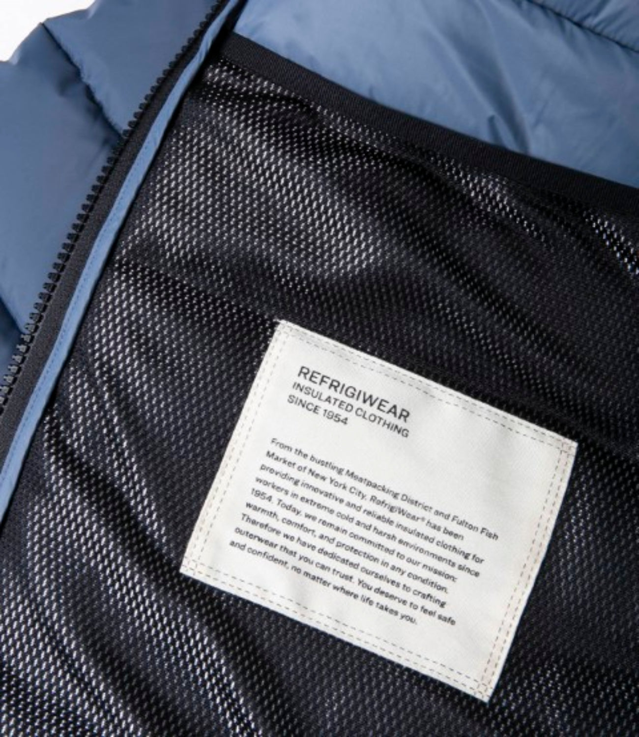 Refrigiwear Giubotto corto Keid Jacket Uomo Mod. G33400 NY0214 F02700 Blue Mirage