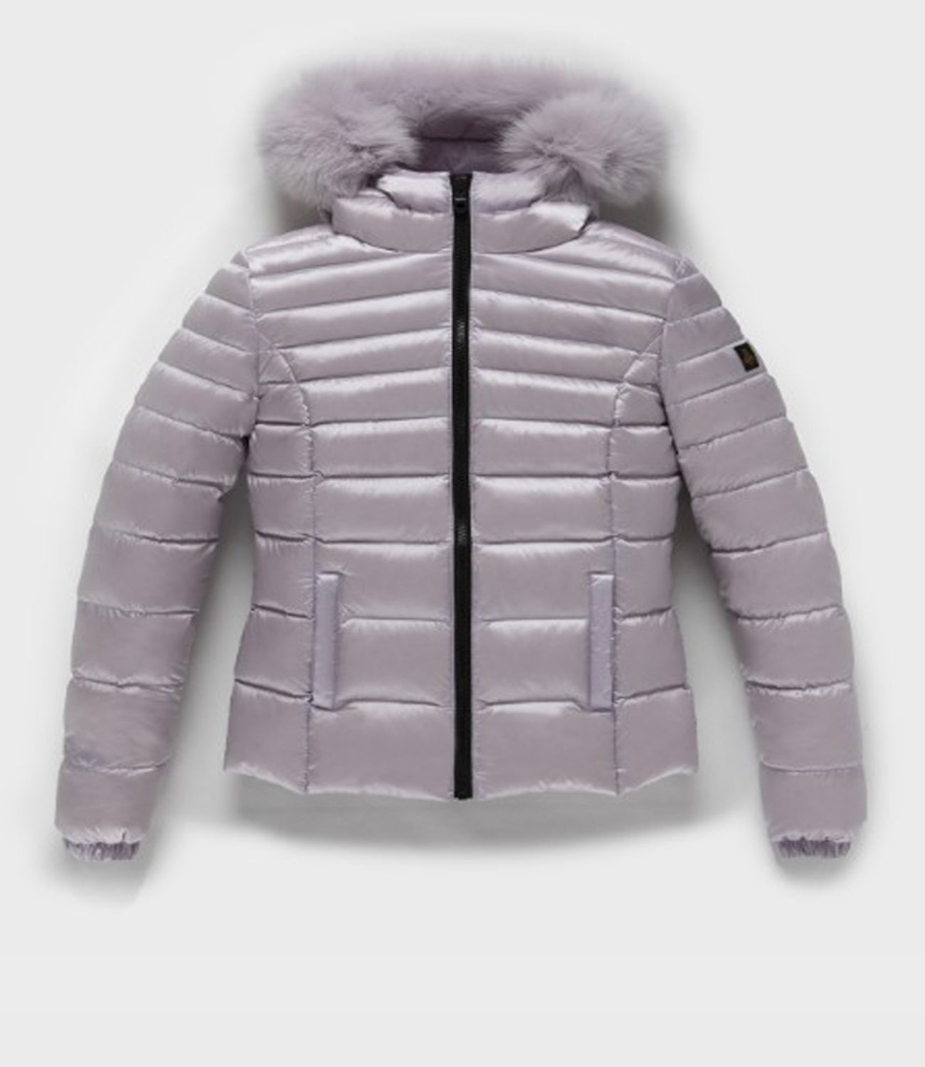 Refrigiwear Giubotto corto Mead Fur Jacket Donna Mod. W97618 RA0035 F04910 Orchid Petal