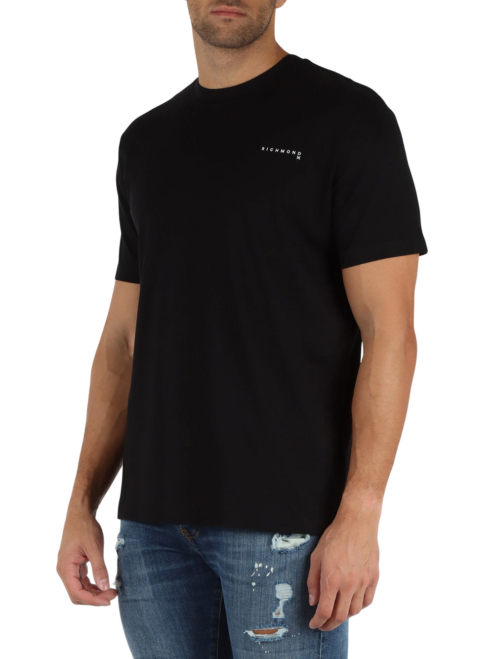 T-shirt Richmond Alipo da Uomo - Nero