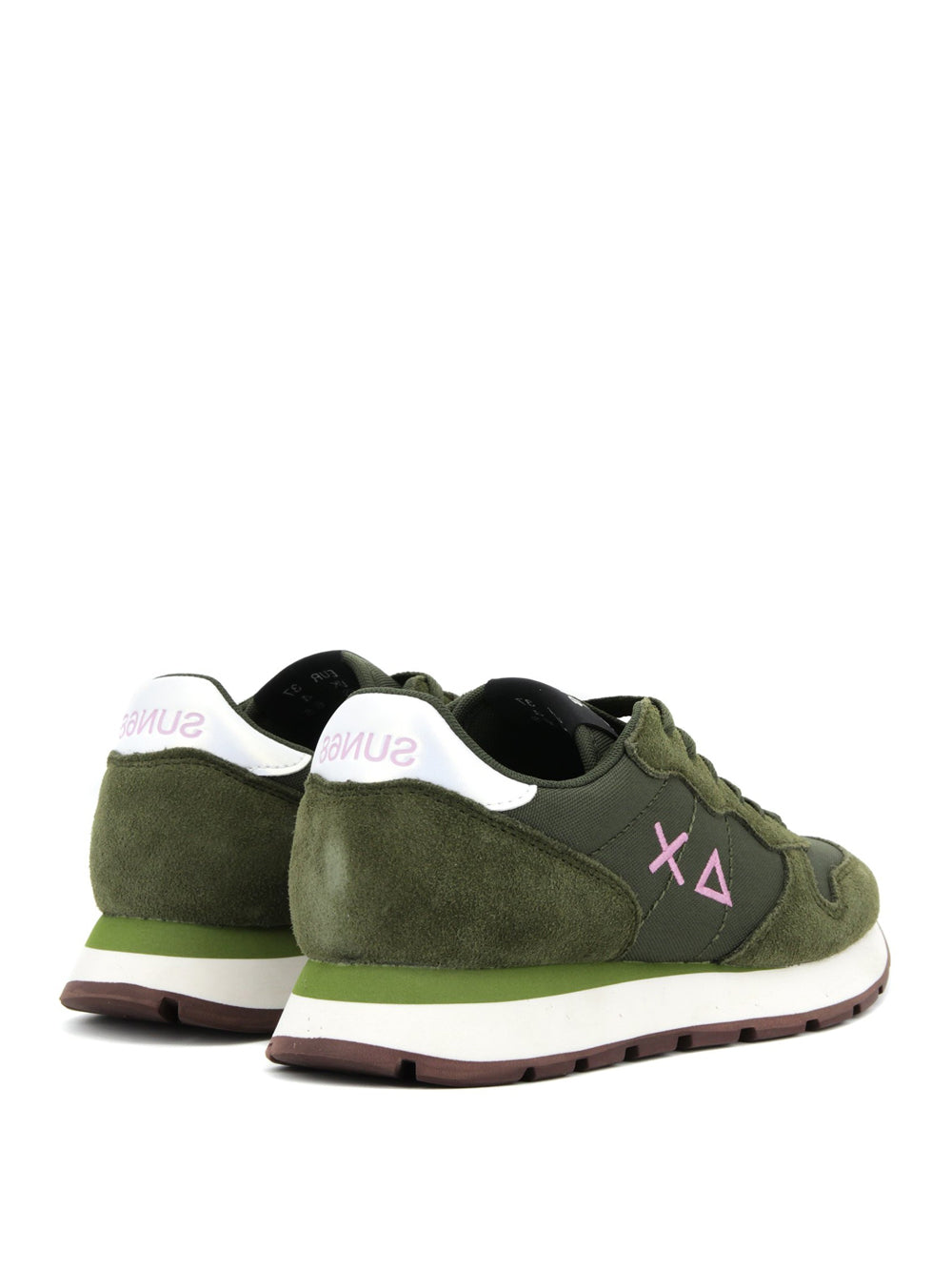 Sun68 Sneakers Ally Solid Nylon Donna Mod. Z44201 74 Militare Scuro