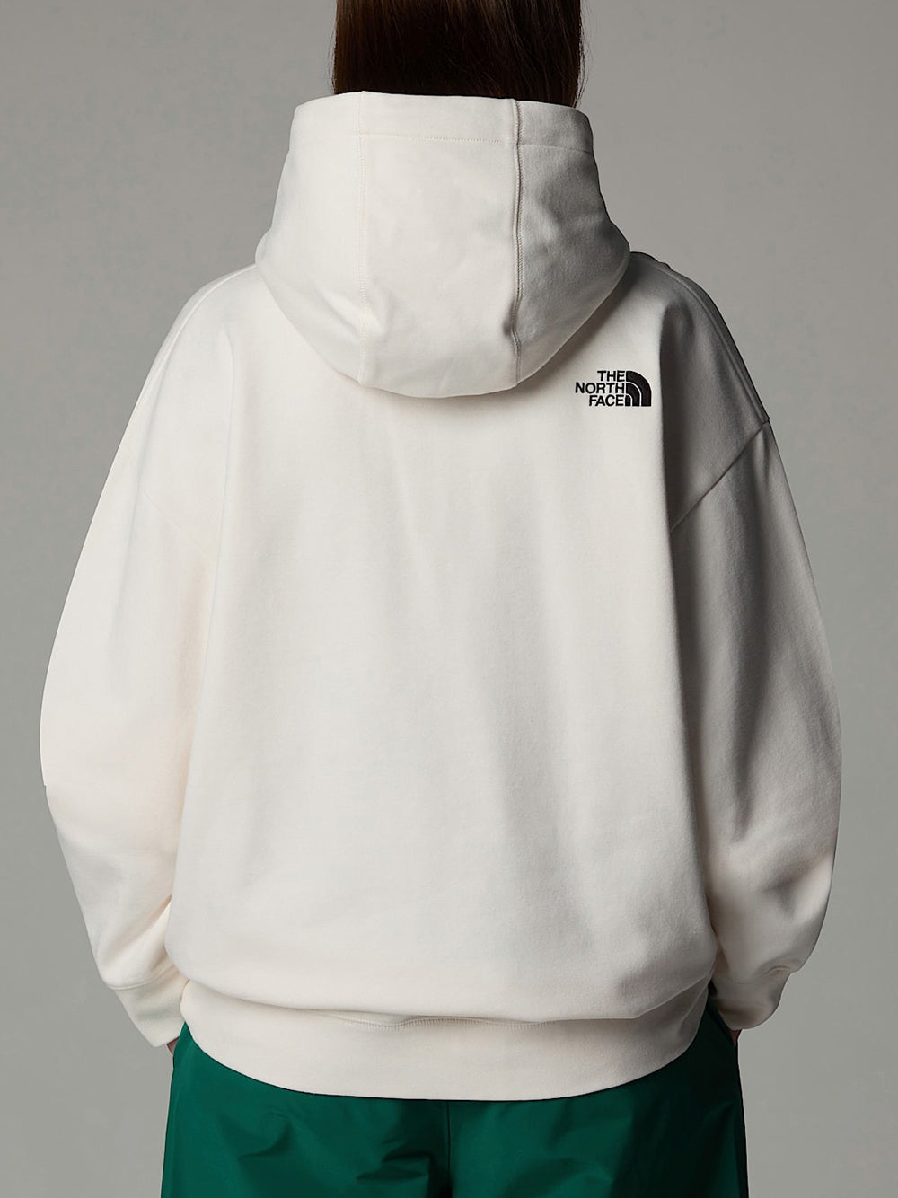 Felpa Cappuccio The North Face Oversize da Donna - Bianco