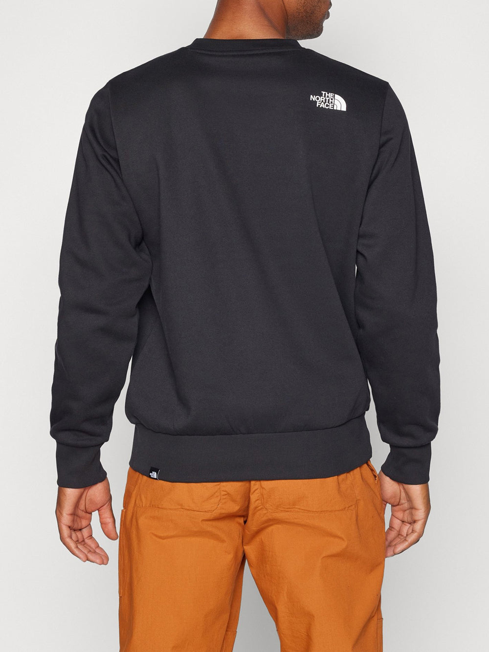 Felpa The North Face Simple Dome Crew da Uomo - Nero