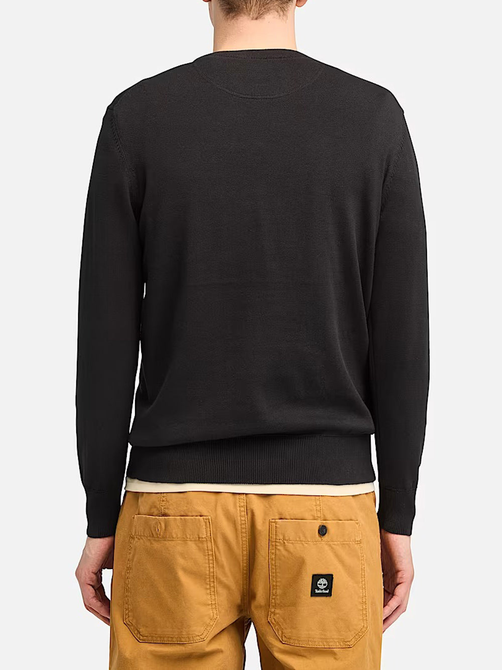 Pullover Timberland Cotton da Uomo - Nero