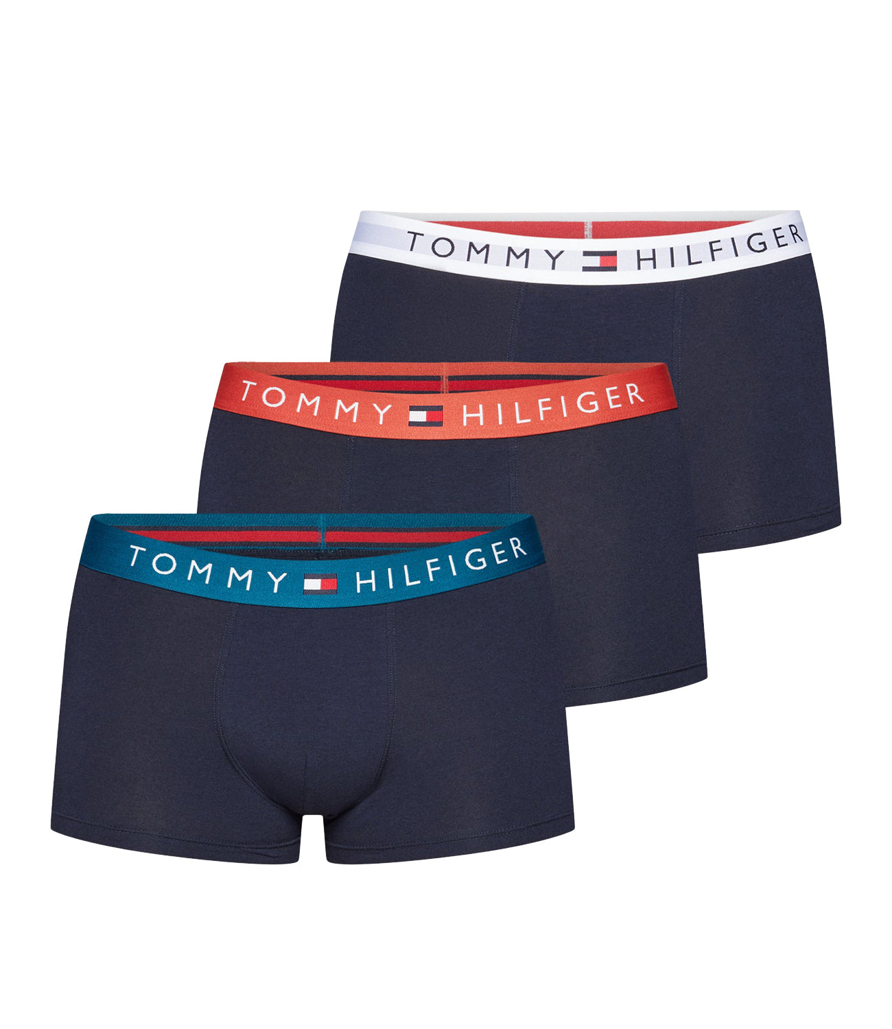 Tommy Hilfiger Boxer Uomo Mod. UM0UM003181 3PACK 0RX Blu