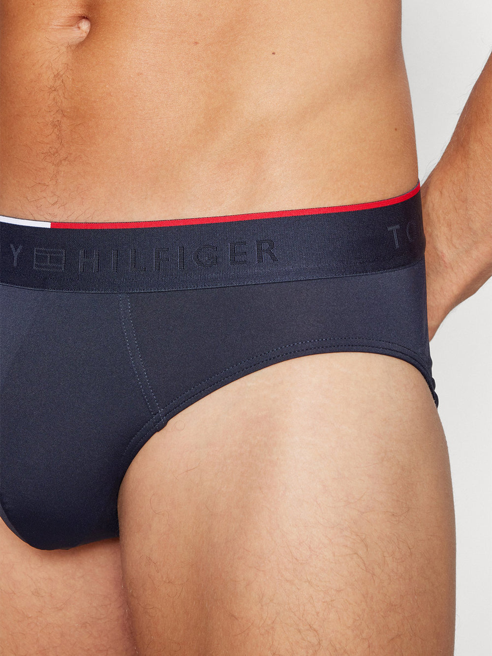 Tommy Hilfiger Slip Uomo Mod. UM0UM03389 3PACK OYW AVION Blu