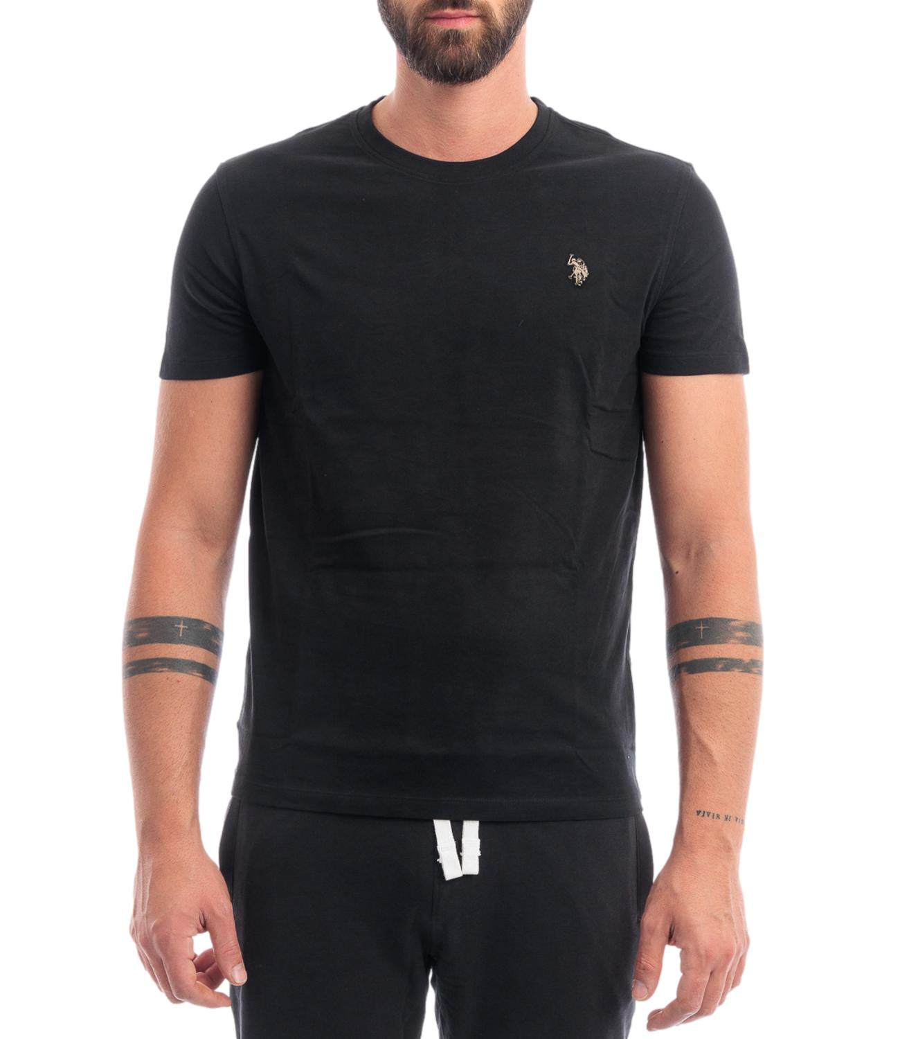 U.S. Polo Assn. U.S. Polo Asssn. T-shirt T-Shirts M.C. O 3/4 Uomo Mod. 154003-000398 199 Nero