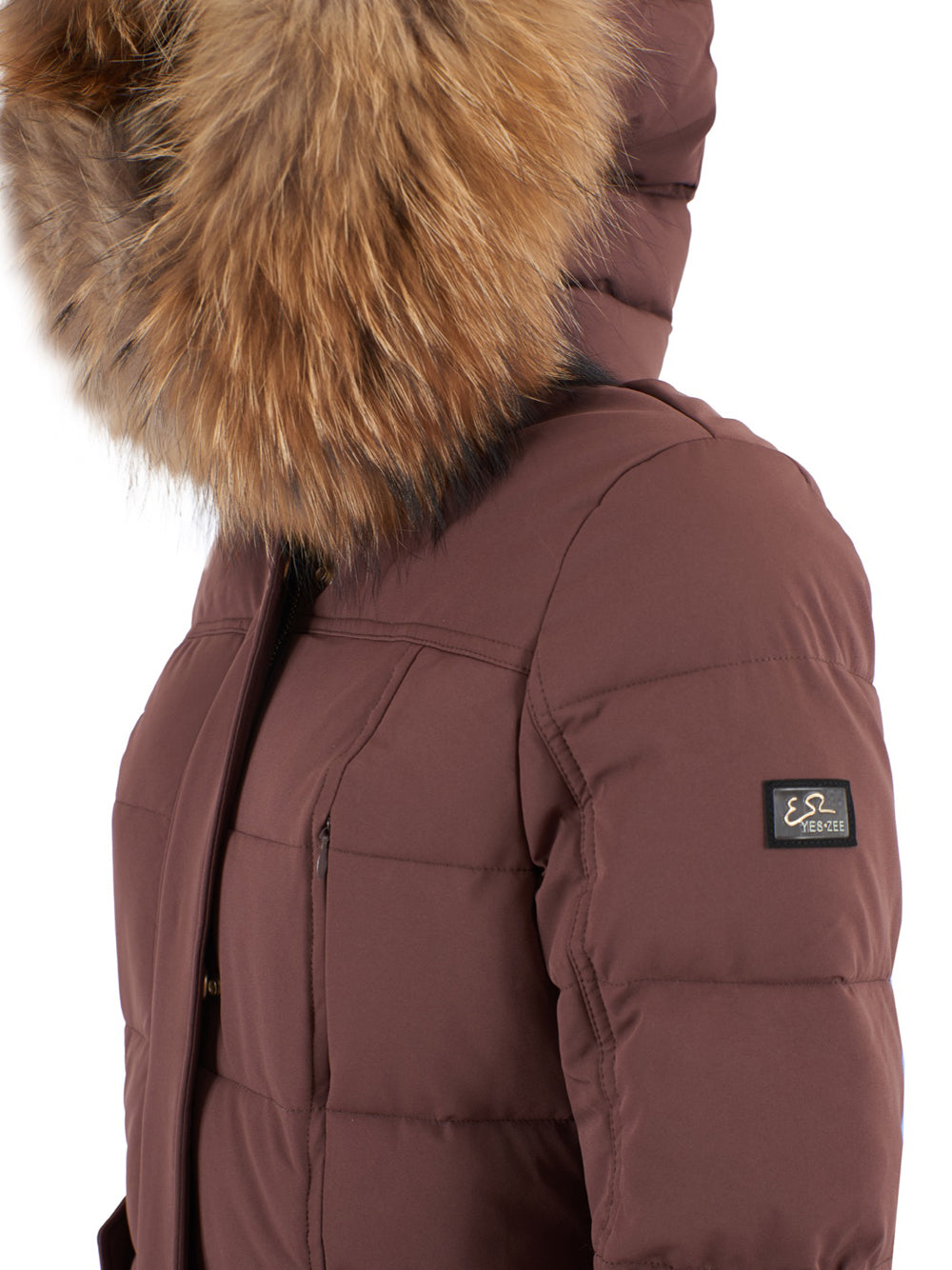 Giubbotto Yes Zee da Donna - Marrone