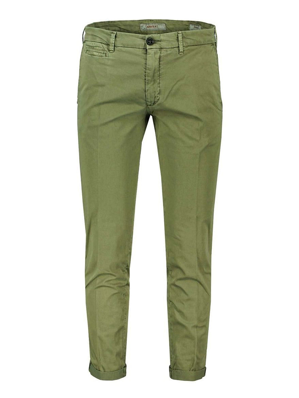 Pantalone Chino 40Weft da Uomo - Verde
