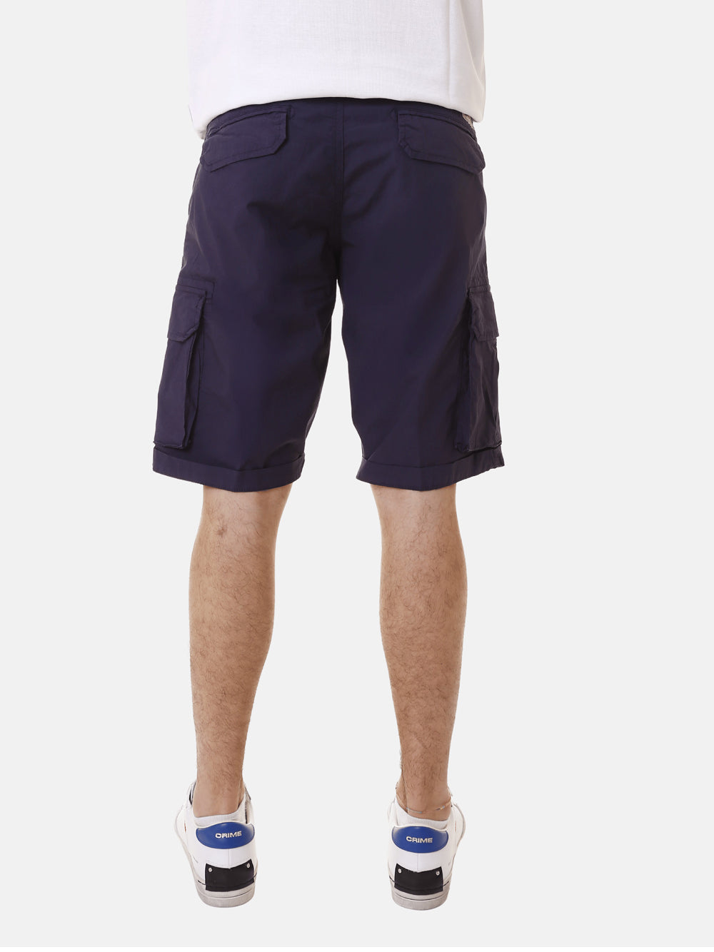 Bermuda Casual 40Weft da Uomo - Blu