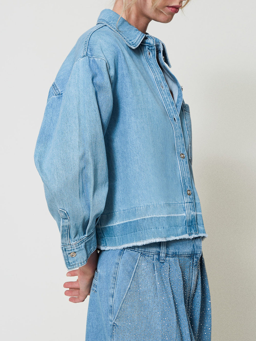 Camicia Jeans Actitude da Donna - Denim