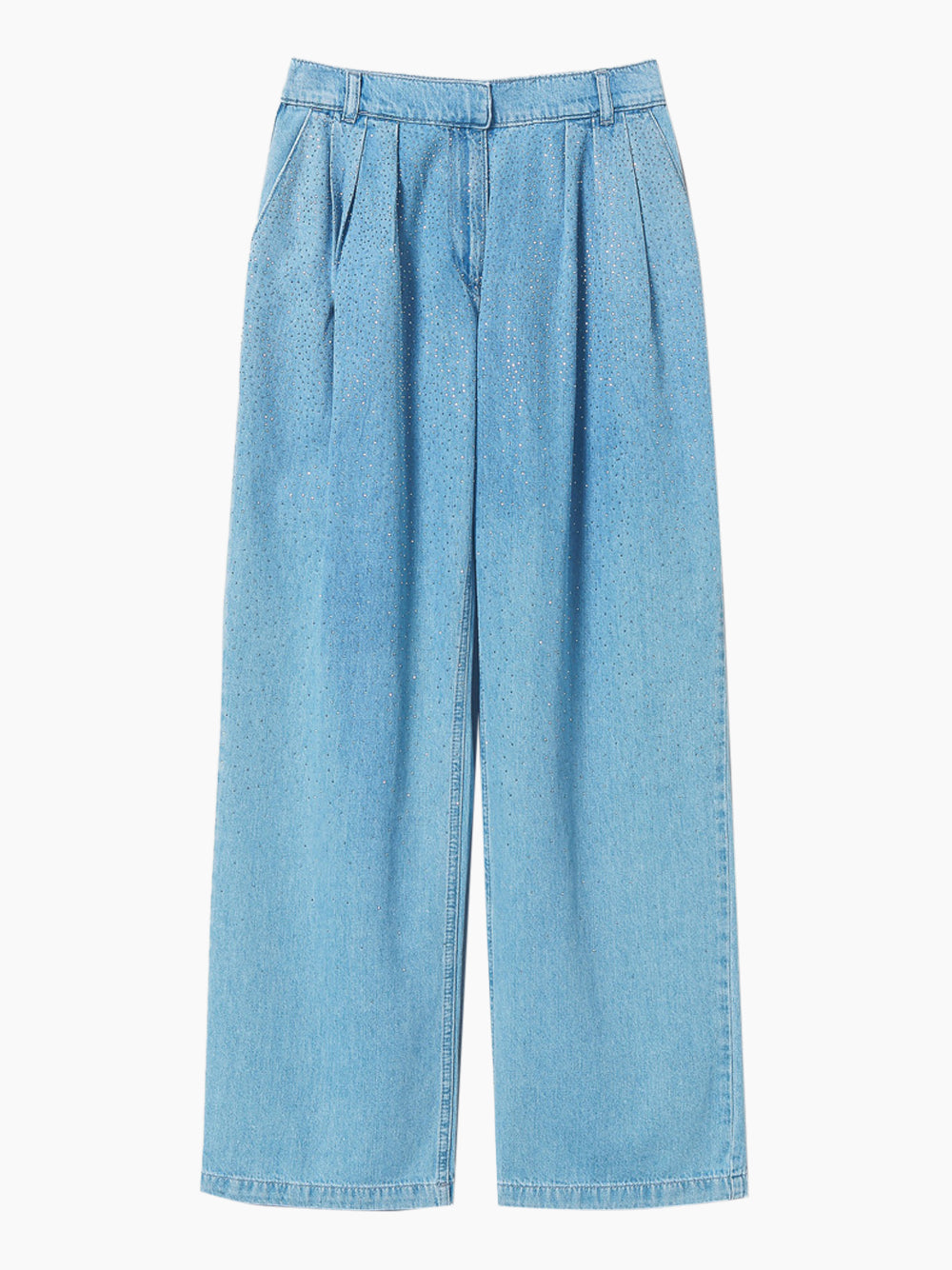 Jeans Wide Actitude da Donna - Denim