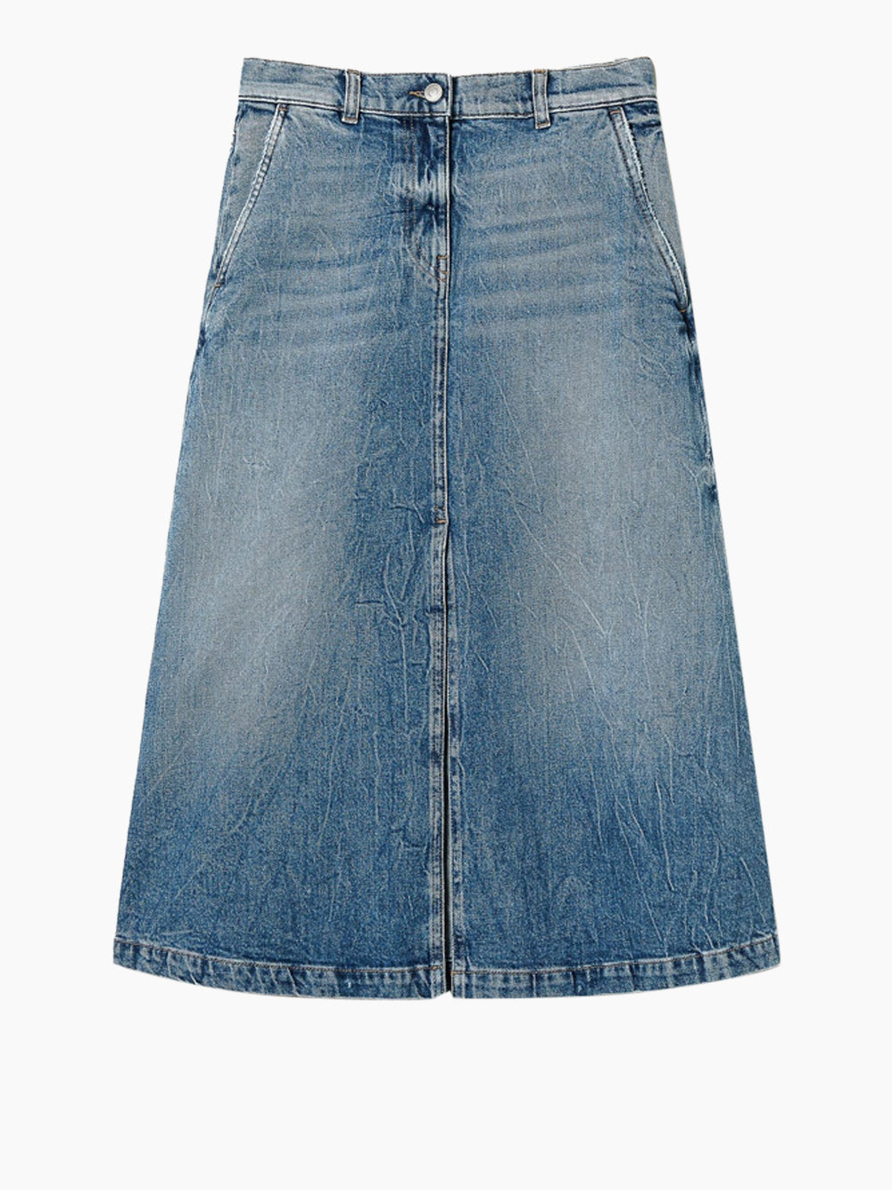 Gonna Midi Actitude da Donna - Denim