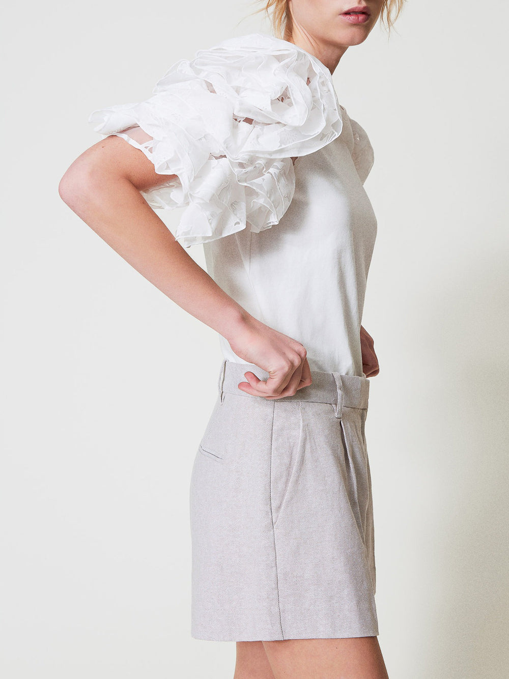 Shorts Actitude da Donna - Grigio