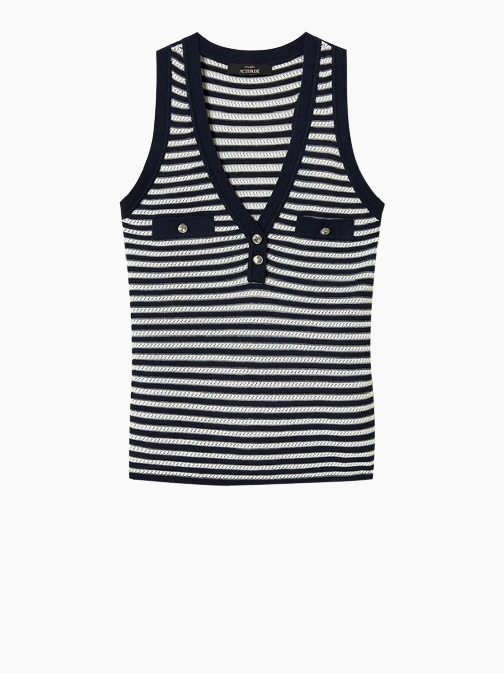 Top Actitude da Donna - Blu