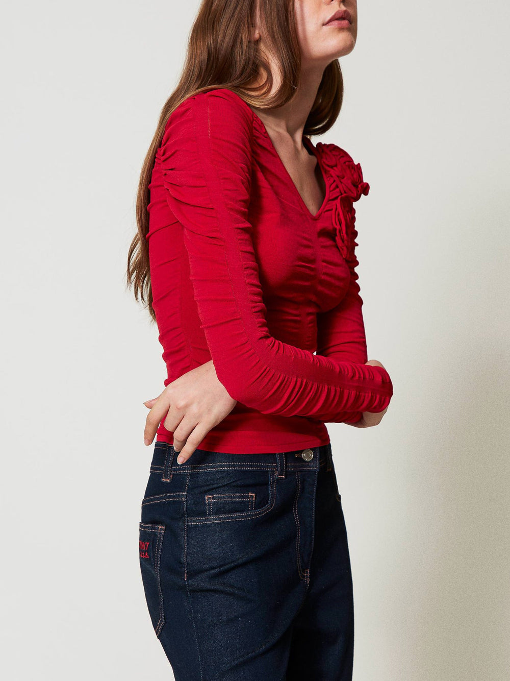 Maglia Actitude da Donna - Rosso