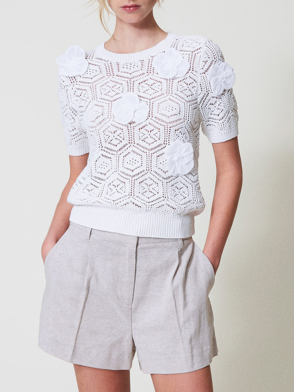 Maglia Actitude da Donna - Bianco