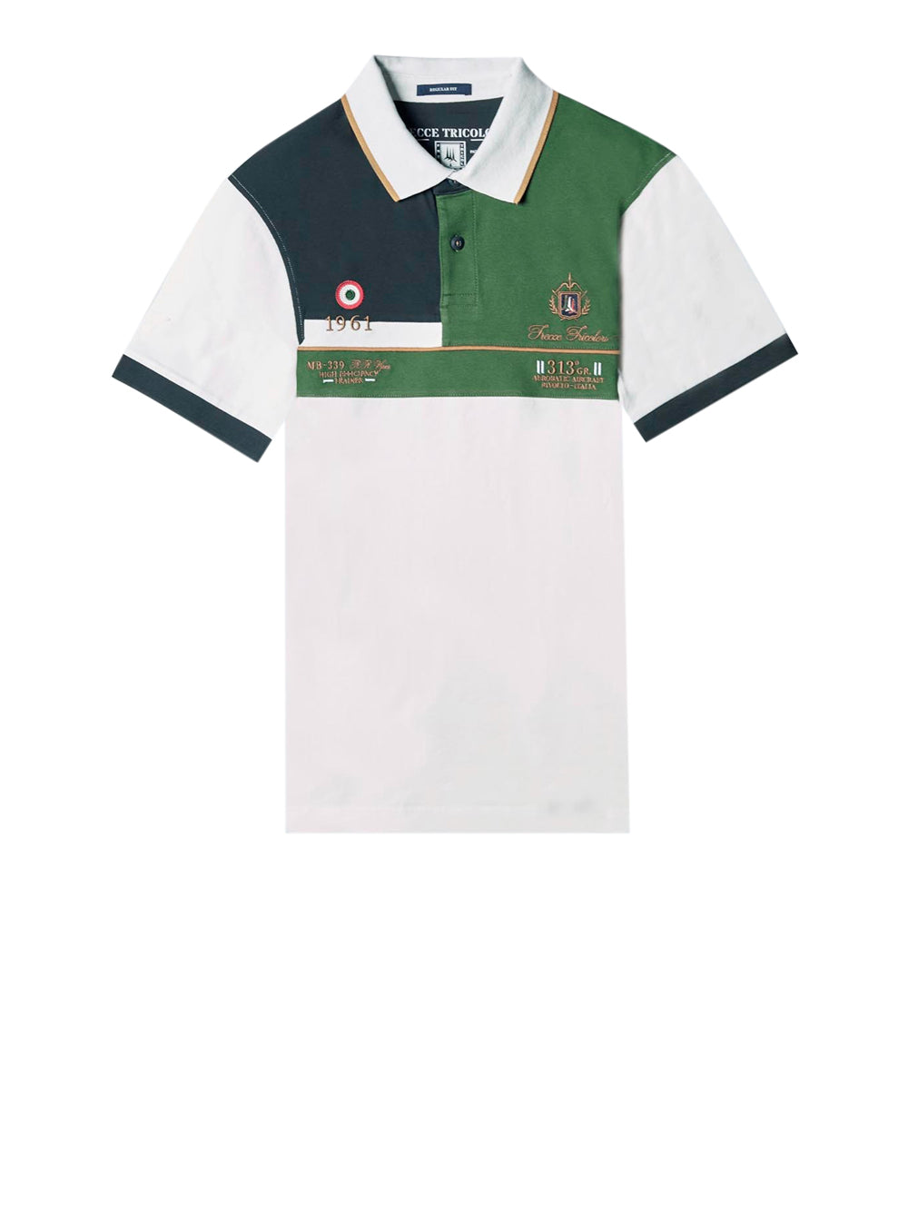 Actitude Polo Aeronautica Militare da Uomo - Bianco