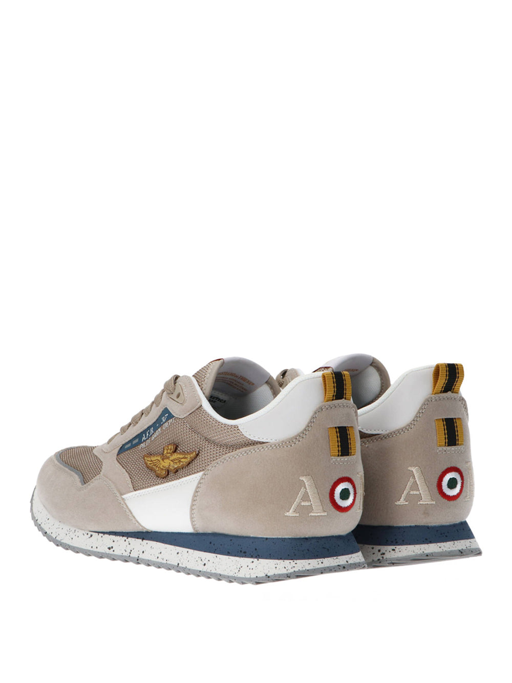 Actitude Sneakers Aeronautica Militare da Uomo - Avorio