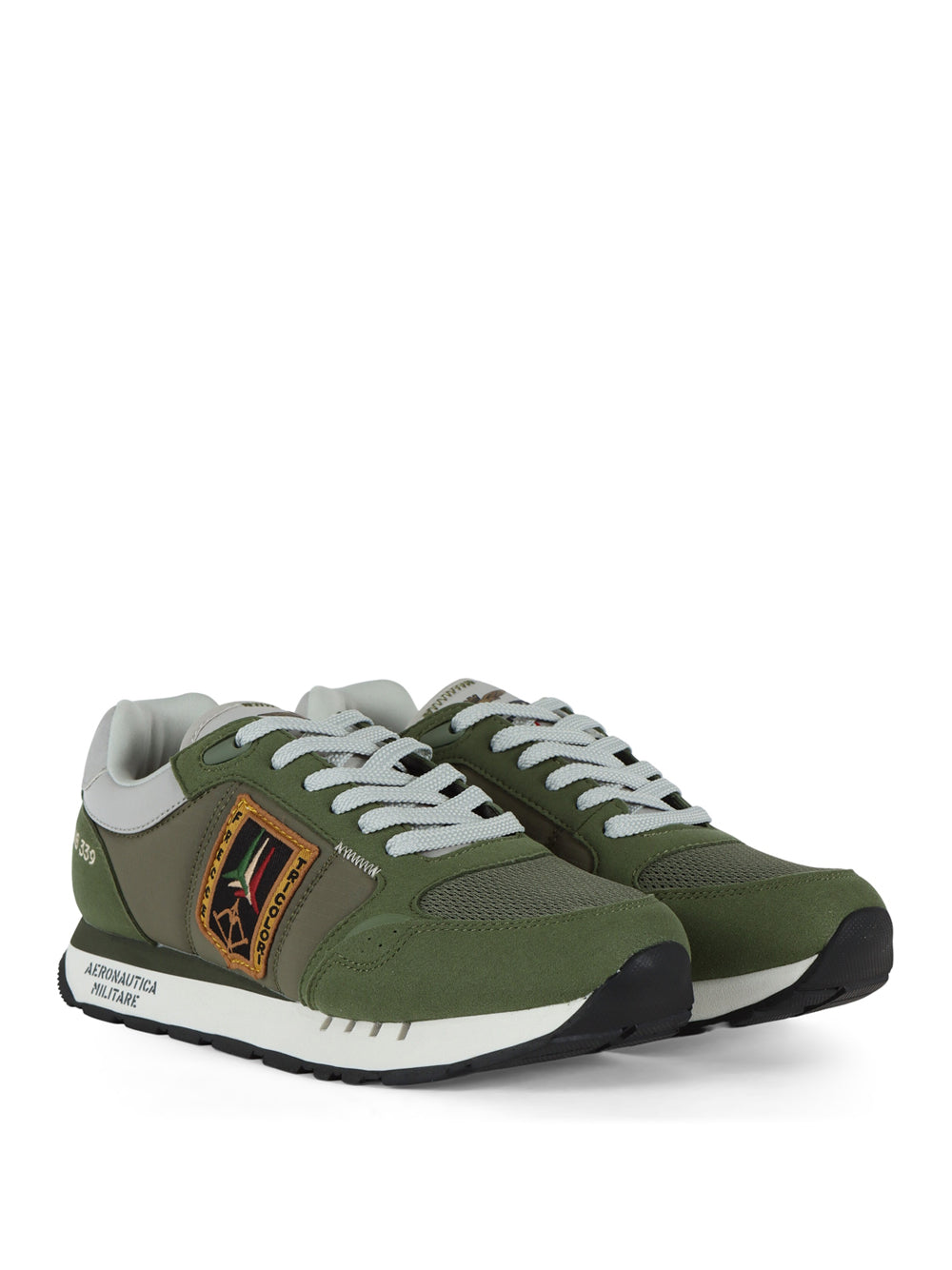 Actitude Sneakers Aeronautica Militare da Uomo - Verde