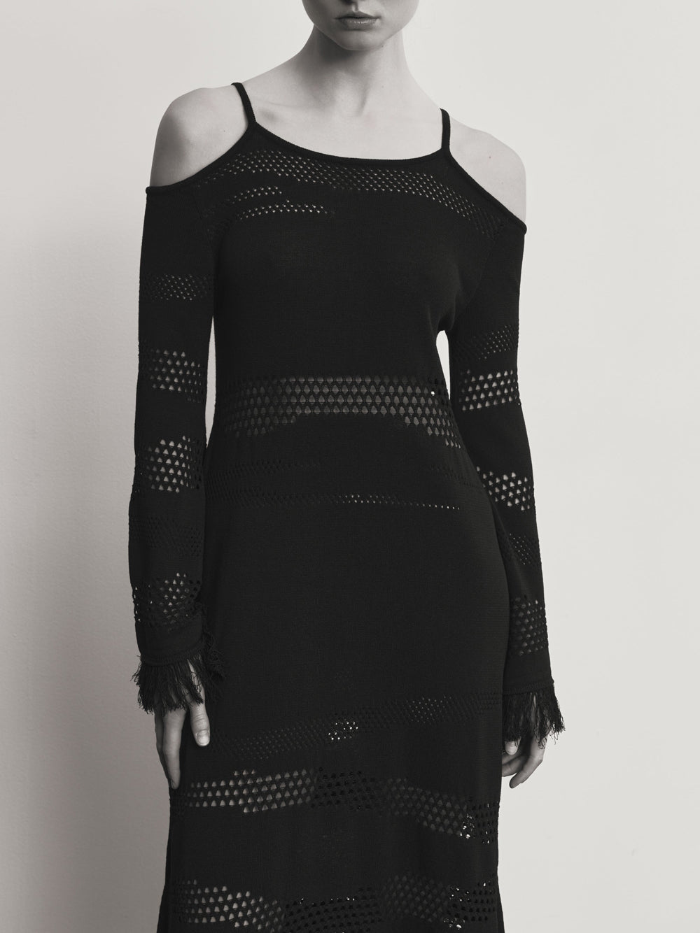Vestito Longuette Akep da Donna - Nero