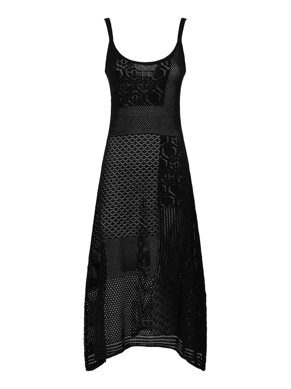 Vestito Longuette Akep da Donna - Nero