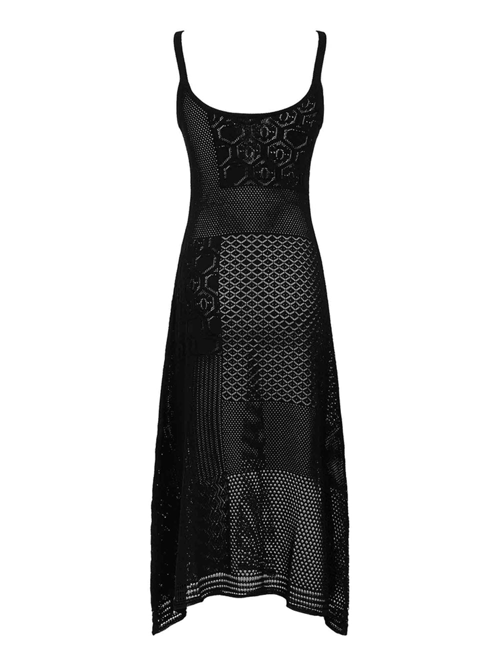 Vestito Longuette Akep da Donna - Nero