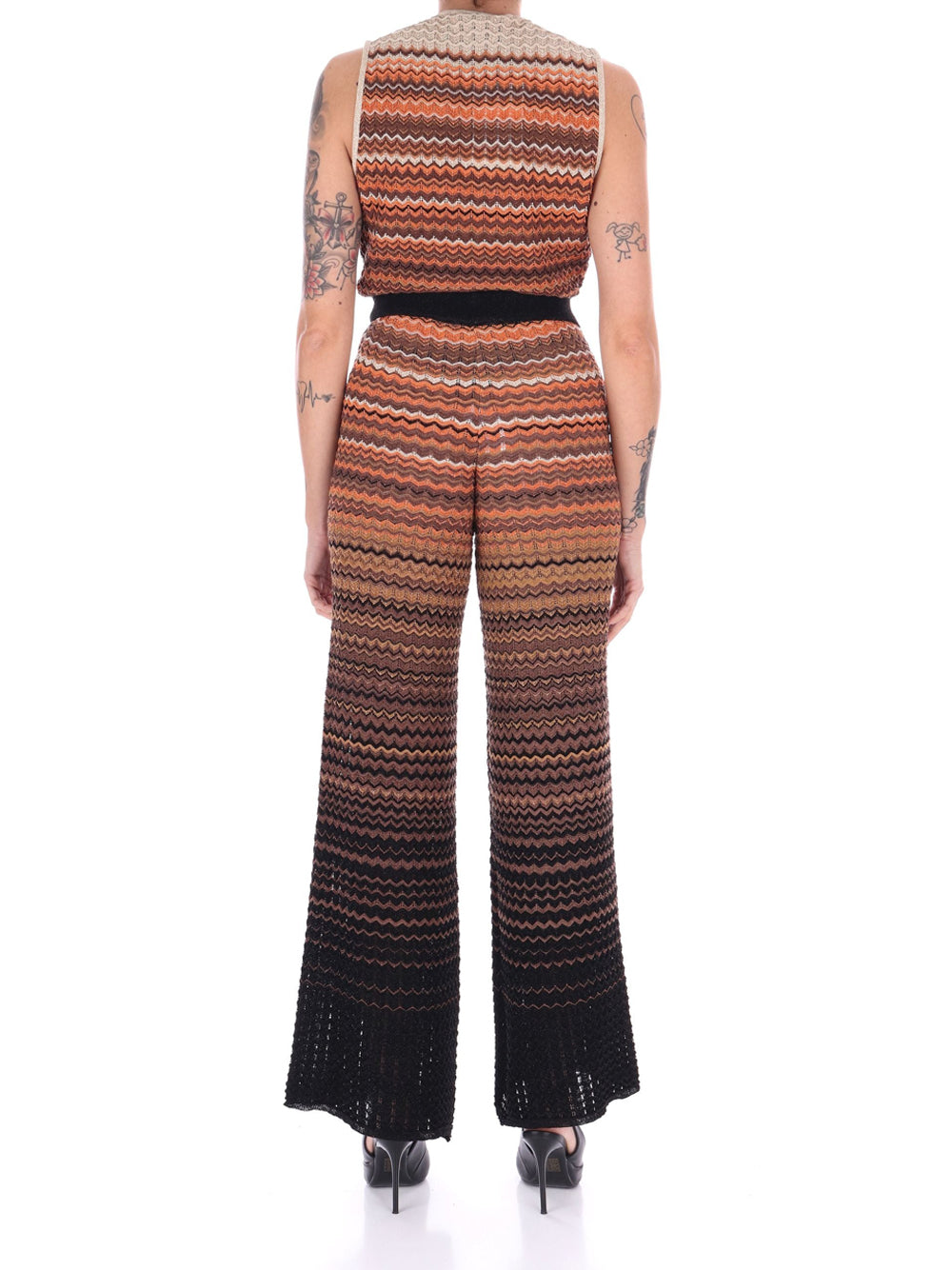 Jumpsuit Akep in Maglia Degrade da Donna - Multicolore
