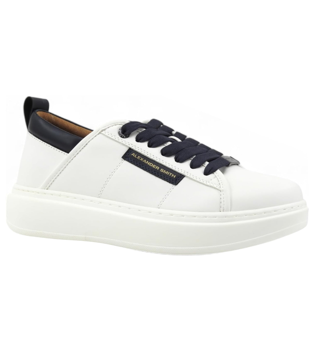Alexander Smith Sneakers eco-wembley man Uomo Mod. AEBBEWM 7010 WBL Whiteblu Bianco